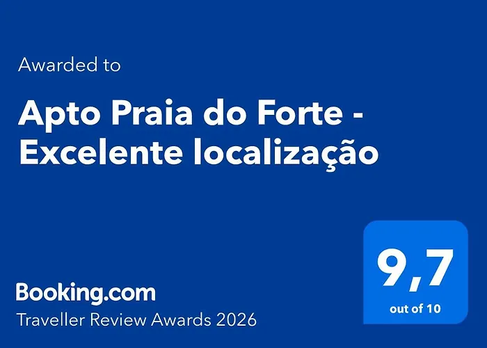 Apto Praia do Forte - Excelente localização